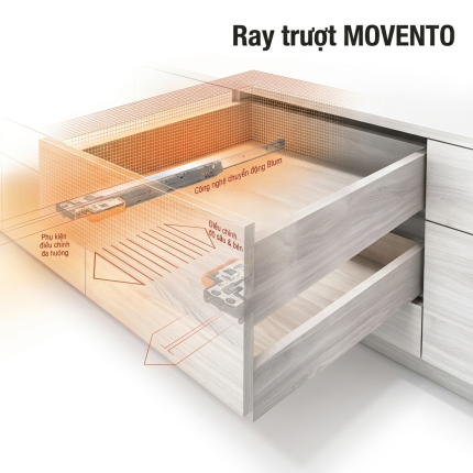 RAY TRƯỢT MOVENTO
