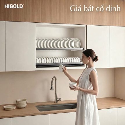 Giá bát cố định HIGOLD - mặt bàn bếp