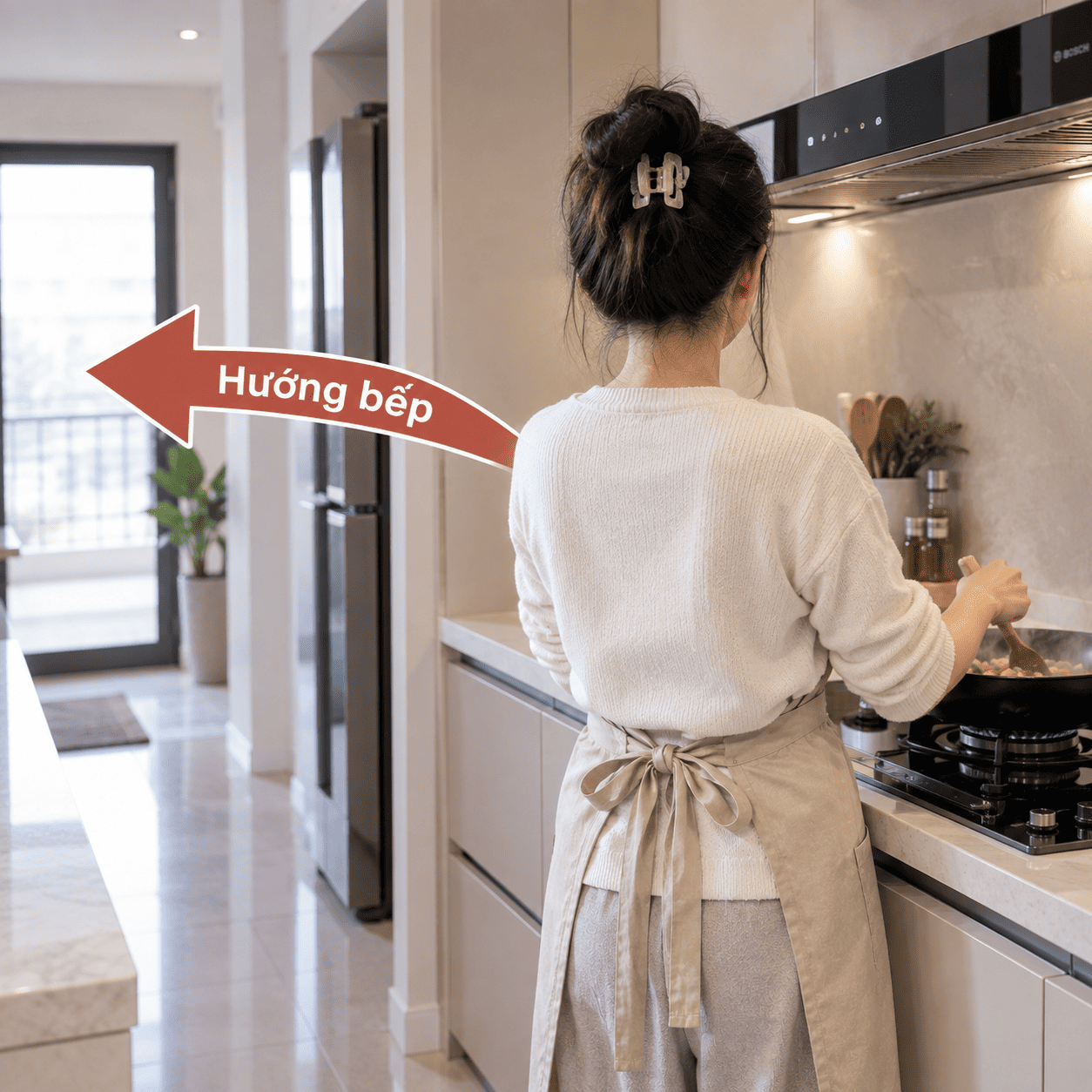 Nhà hướng Đông đặt bếp hướng nào?